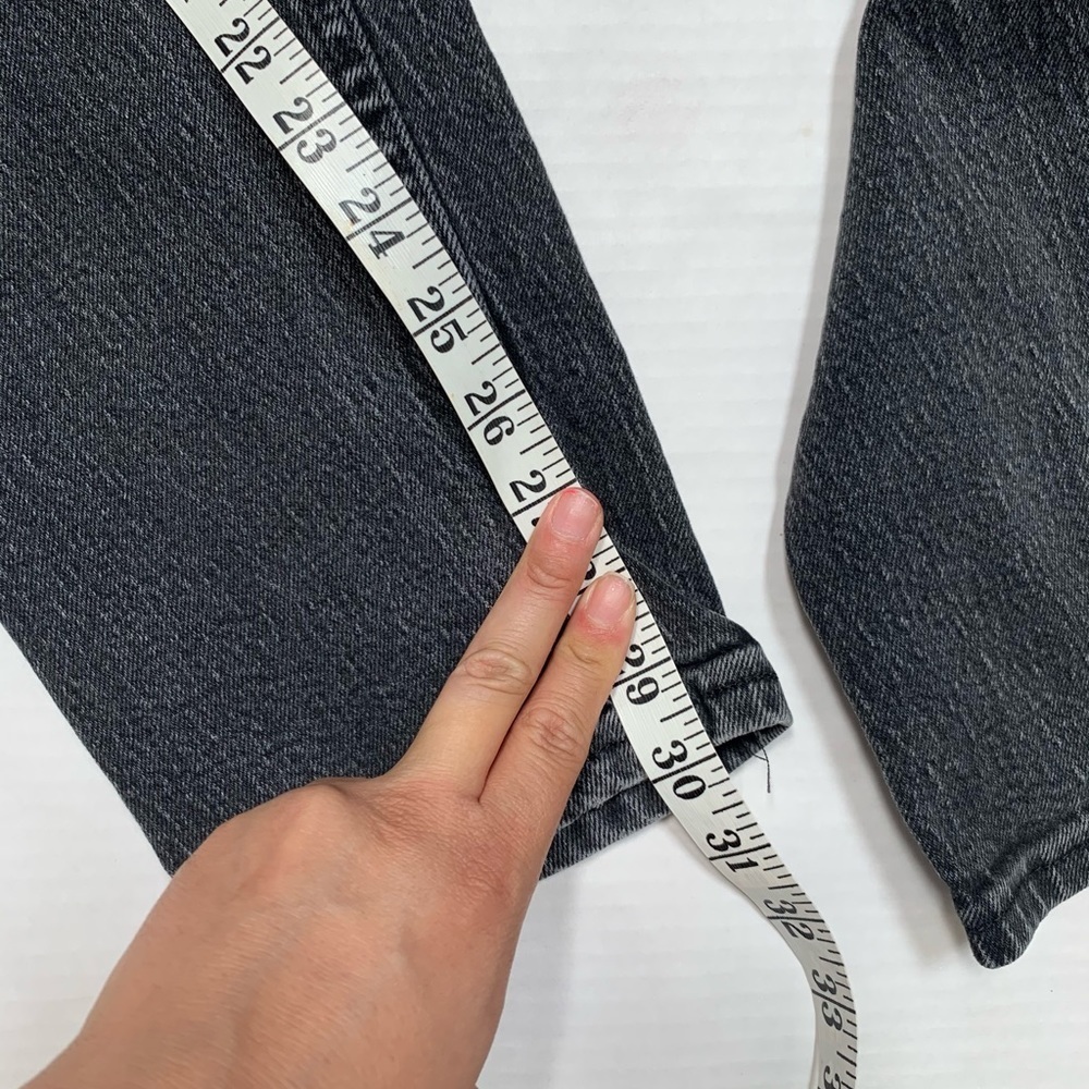 Vintage Women’s Straight High-Rise Black Wranglers - Picture 8 of 12